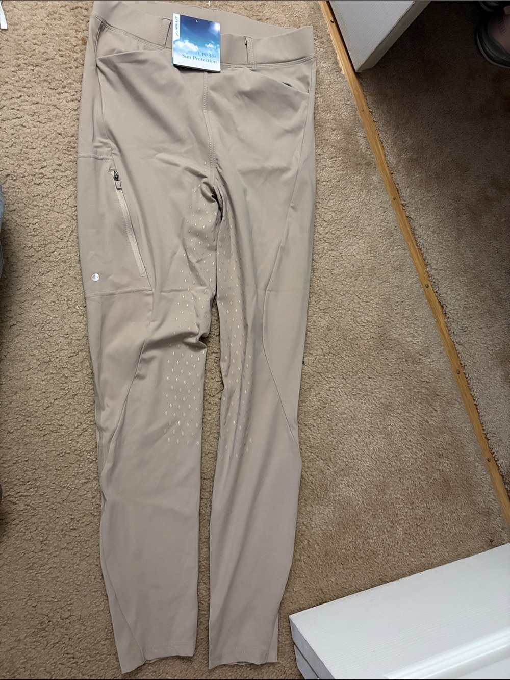 Women’s Performance Riding pants in Taupe by
